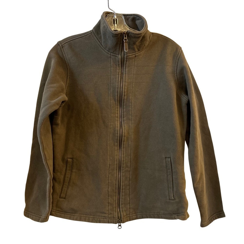 Columbia Sportswear Women's Fleece Full‎ Zip Jacket Brown Size Medium